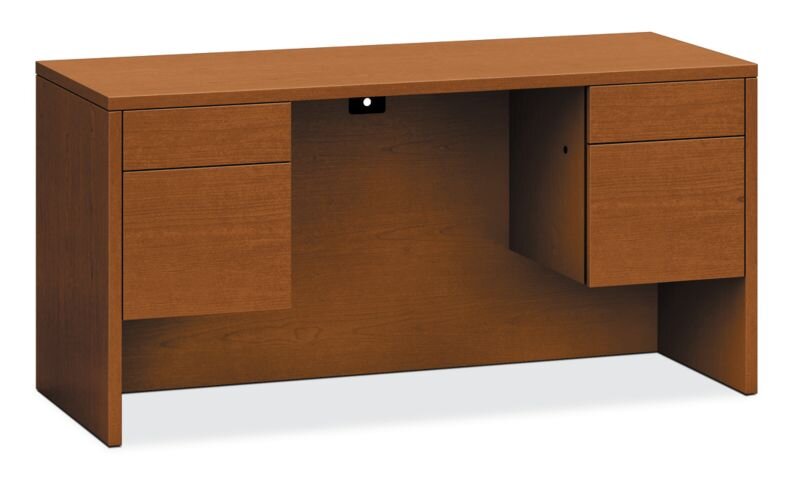 HON 10500 Series 60" Credenza with 2 Box & 1 File Drawer - Bourbon Cherry