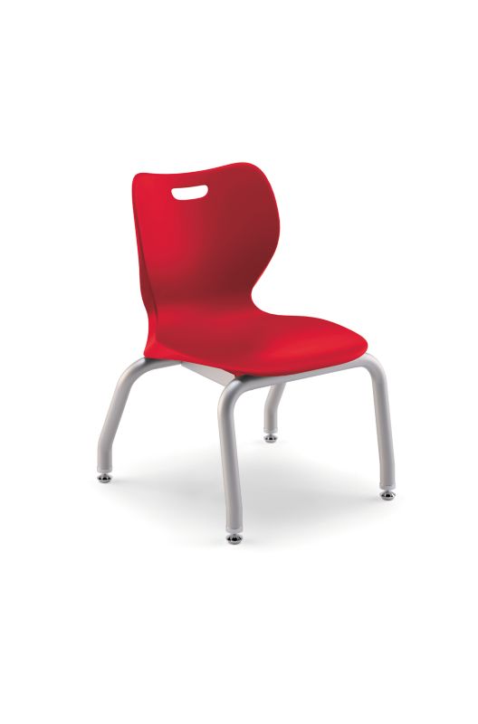 HON SmartLink 4-Leg Chair w/ Cherry Shell - Set of 4