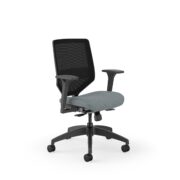 HON Solve Mid-Back Task Chair | 4-way stretch Mesh Back | Synchro-Tilt
