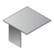 OFD-13738EXT Ultra Laminate Conference Table Extension, Fits on 10′ or 12′ Table