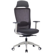 EM6050-GRY – Executive Gray Frame Mesh Back Manager/Conference with Headrest