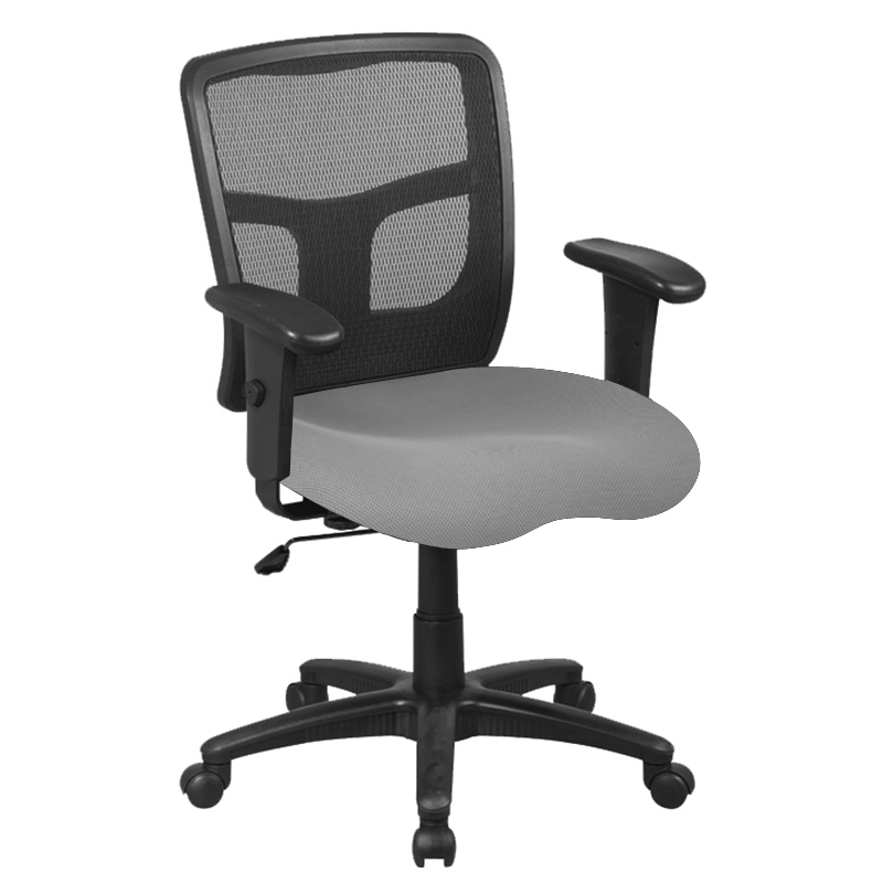 Mainstays gray mesh task chair with on sale plush padded seat