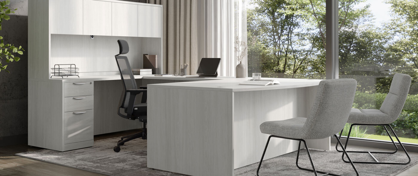 office-furniture-Houston-Texas-OfficeSource-Executive-U-Shaped-Desk