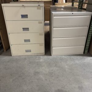 4 drawer lateral files used