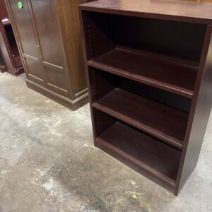 Bookcase, used, mahogany