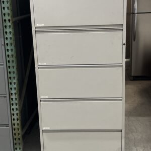 5 drawer lateral file used