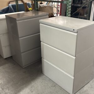 3 drawer lateral files used
