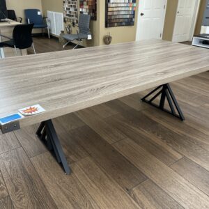 4x8 Conference Table with Metal Legs